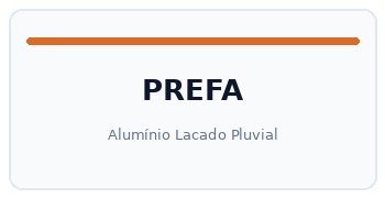 Prefa Aluminium — Sistemas de Caleiras em Alumínio Termolacado Contínuo Prefa Aluminium — Sistemas de Caleiras em Alumínio Termolacado Contínuo